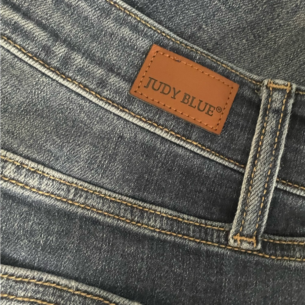 Judy Blue Boyfriend Jeans 14W Plus Stretch Denim High Rise - Picture 10 of 14